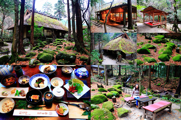 無菜單料理,鳥取智頭町,三滝園,山菜料理,日式庭園,森林饗宴,芦津渓谷,日本,鳥取,みたき園,山菜,智頭町,日式,森林