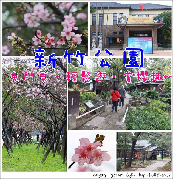 新竹公園,河津櫻花步道,玻璃工藝博物館,新竹動物園,假日花市,日式建築,櫻花隧道,賞櫻,櫻花,半日遊,行程,一日遊,小百岳,步道,車站
