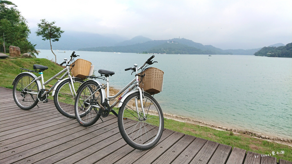 日月潭自行車道,水社遊客中心,水社壩,永結橋,同心橋,向山遊客中心,天空步道,南投,日月潭,自行車道,自行車,單車,拍照,打卡