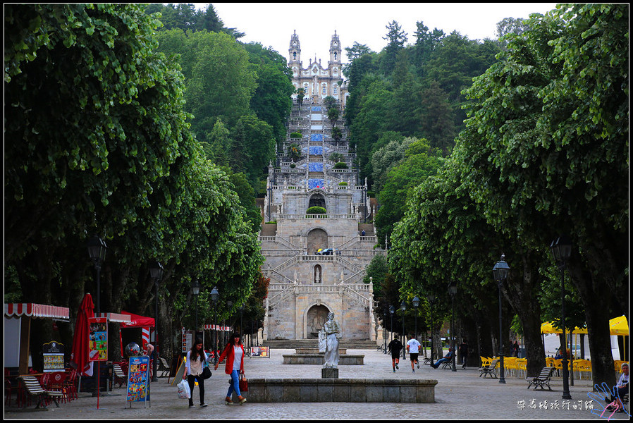 醫藥聖母聖殿,Lamego,藍瓷壁畫,之字形階梯,林蔭大道,巴洛克風格,洛可可風格,葡萄牙,Sanctuary of Nossa Senhora dos Remedios,醫藥聖母