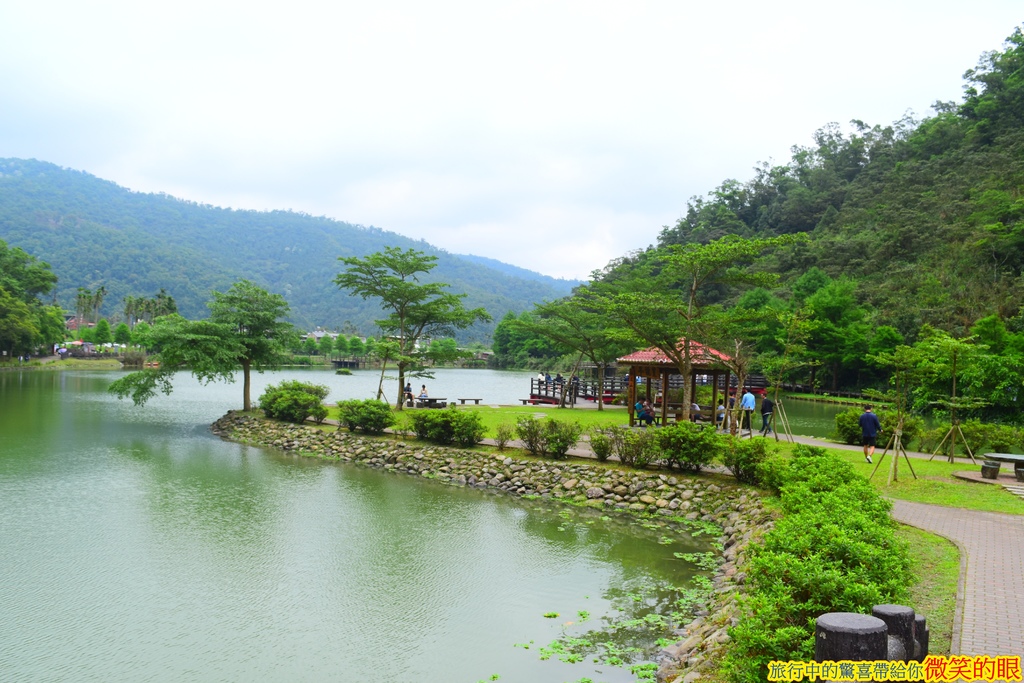 望龍埤,九曲橋,飛龍步道,花田村湖畔咖啡,員山鄉,枕山村,環湖步道,宜蘭, 望龍埤,偶像劇,下一站幸福,拍攝,花田村,步道