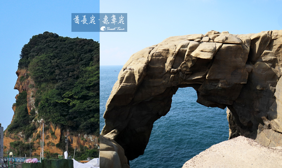 酋長岩,象鼻岩,深澳漁港,番仔澳酋長岩公園,深澳岬角,鼻頭角步道,野柳,新北,瑞芳,拍照,打卡,IG,海洋,海蝕,車站,博物