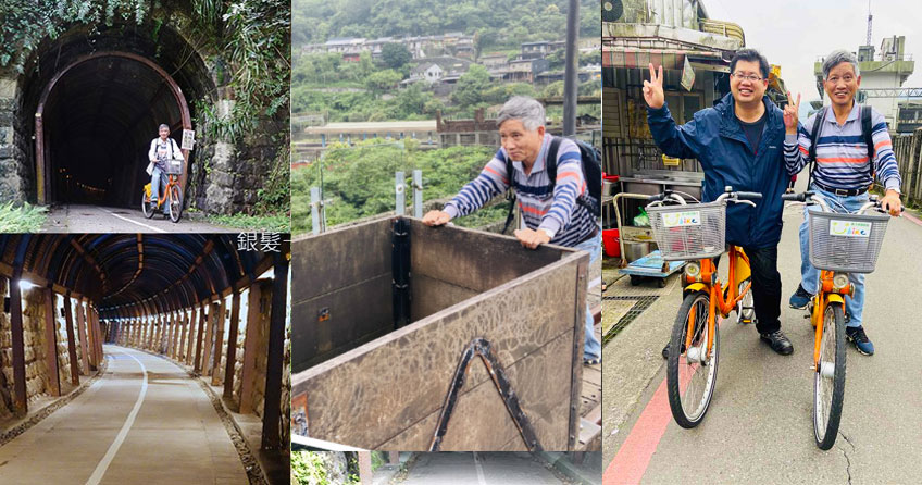 猴硐貓村,猴硐煤礦博物園區,三聯隧道,瑞三運煤橋,Ubike,瑞芳火車站,淘金,新北,瑞芳,猴硐,三也磅空,單車,貓車站,貓村,捷運