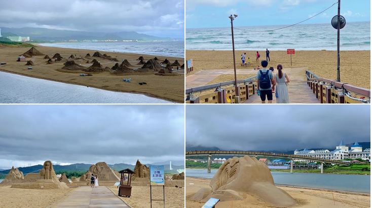 福隆海水浴場,福隆國際沙雕藝術季,龍洞灣海洋公園,南雅奇岩,南子吝步道,水湳洞十三層遺址,饒河夜市,新北,貢寮,福隆,海水浴場,一日遊,懶人包,景點,美食,行程,親子,步道