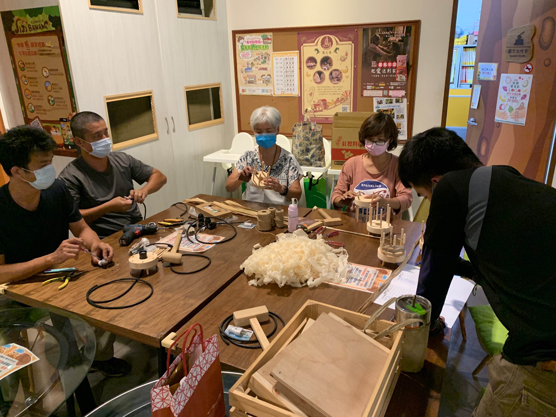 蕉織環創坊,農業廢棄物再利用,香蕉假莖,集集山蕉歷史文化館,香蕉絲,手作工作坊,南投縣集集鎮,南投,集集,體驗活動,體驗課