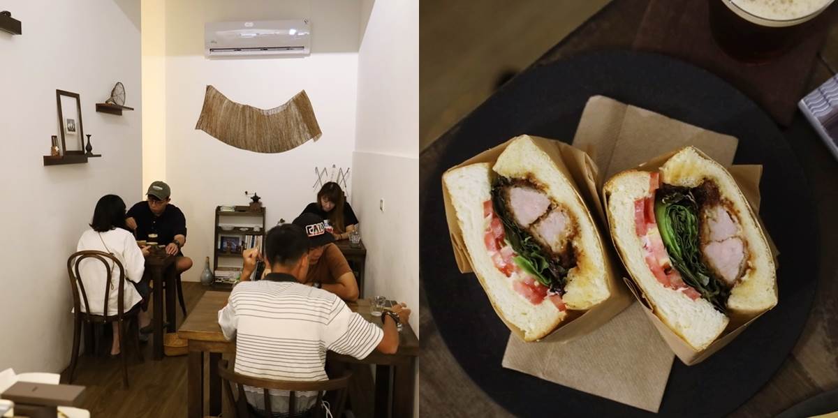 【台南美食】熊記 Bear’s Casa!小巧可愛的咖啡店,藏著好吃的日式豬排三明治 熊記 Bear’s Casa,日式豬排三明治,台南美食,日式風格,咖啡店,輕食,中西區,台南,熊記,伯爵鮮奶茶,吉列豬排三明治,咖哩肉醬熱狗堡