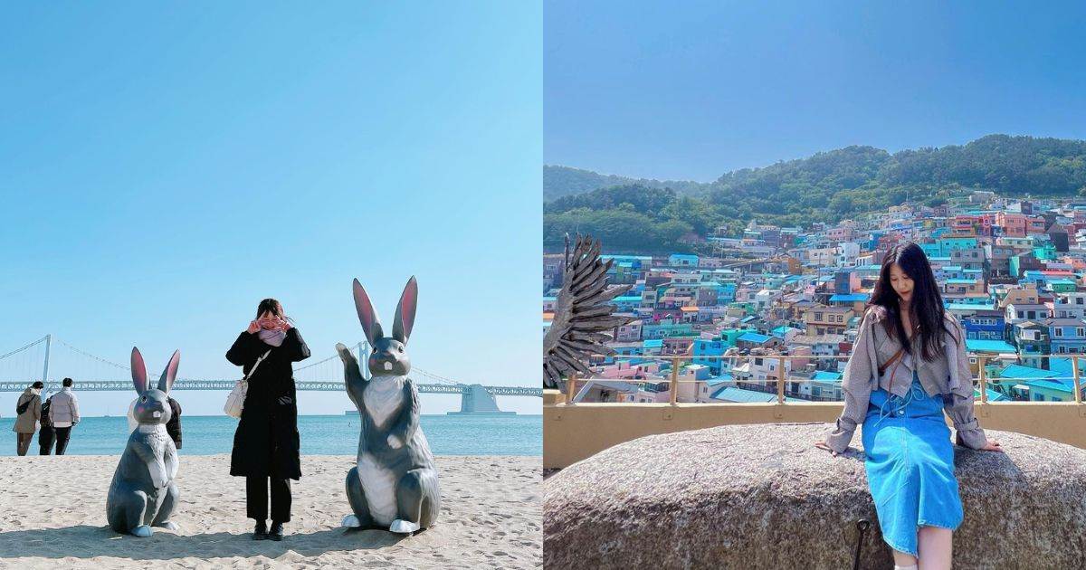 釜山,海雲台,五六島天空步道,甘川洞文化村,海東龍宮寺,BUSAN X the SKY,影島大橋,韓國,釜山景點,藍線公園膠囊列車,膠囊列車,札嘎其市場,松島天空步道,廣安大橋,梵魚寺,白淺灘文化