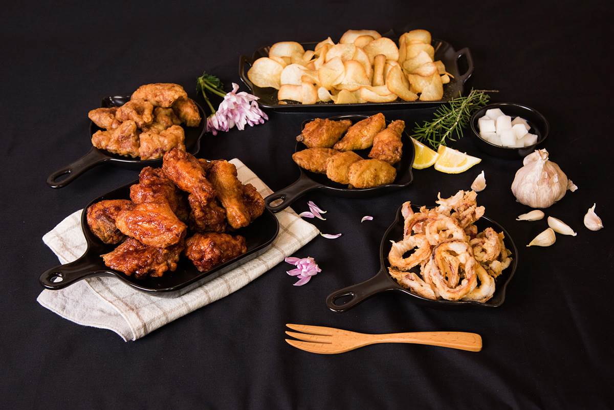橋村炸雞,韓國炸雞,蜂蜜口味,經典醬香,香辣口味,韓式炸雞,鉑金啤酒,板橋美食,新北美食,橋村炸