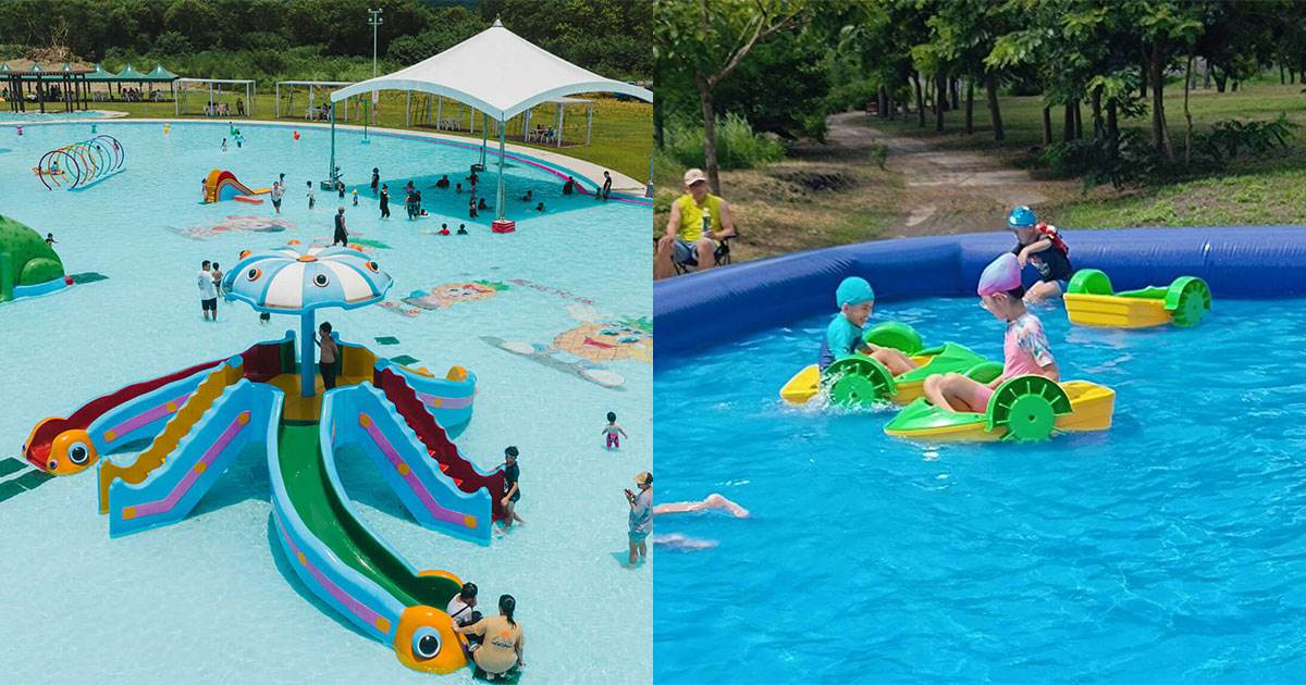 親水公園,夏日消暑,南部景點,竹崎親水公園,河樂廣場,烏山頭水庫,星光水岸公園,嘉義,台南,大潭埤,烏山頭水庫親水公園,南部親水公園,大潭埤旺萊公園,高雄,六龜親水公園,屏東,高樹新豐親水公