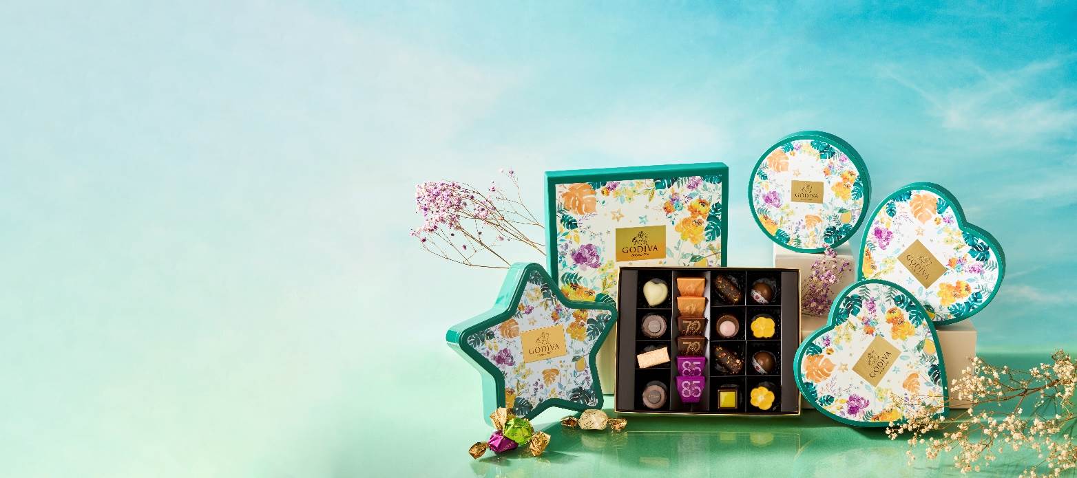 GODIVA,巧克力,甜點,七夕禮盒,巧克力餅乾,比利時巧克力,浪漫約會,七夕,godiva,情人節,禮盒推