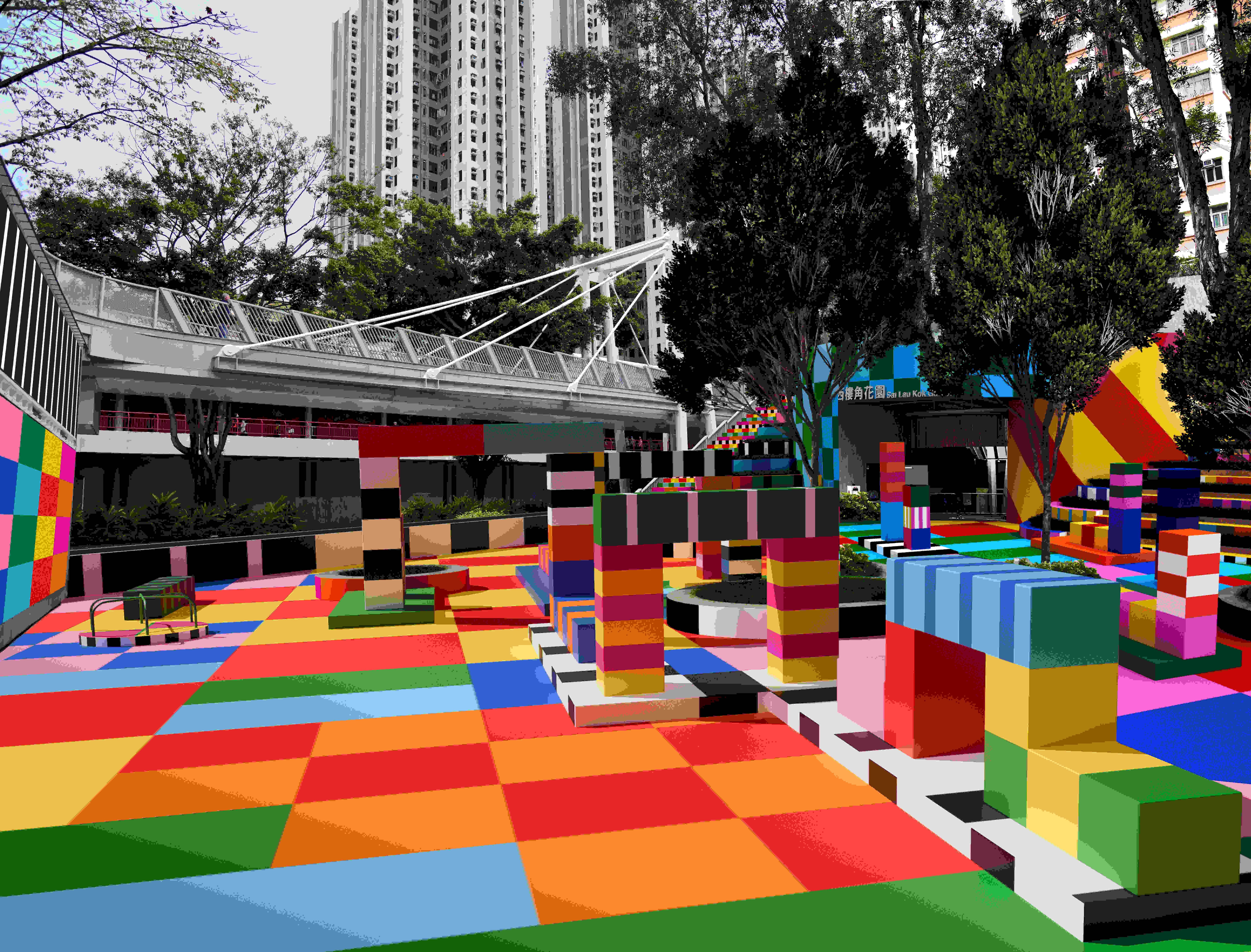 香港｜「藝遊未盡‧荃灣」：15米巨型噴水鯨魚、夢幻角花園，多組期間限定藝術裝置等你來打卡！-輕旅行