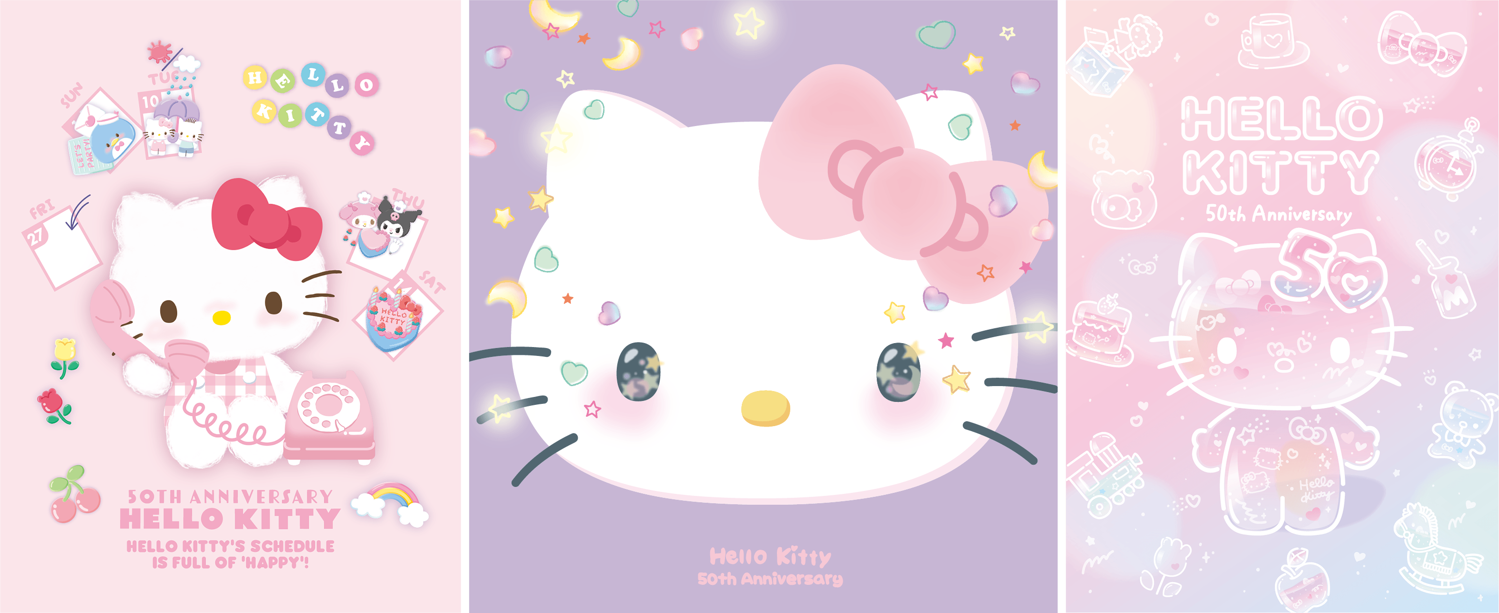 三麗鷗,Hello Kitty,聯名列車,Hello Kitty 五十週年特展,城市 AR 互動濾鏡,捷運彩繪列車,草棉谷 RONG,Kaweco,犀牛盾,華山文創園區,美樂蒂,大耳狗,布丁狗,酷企鵝,蛋黃哥