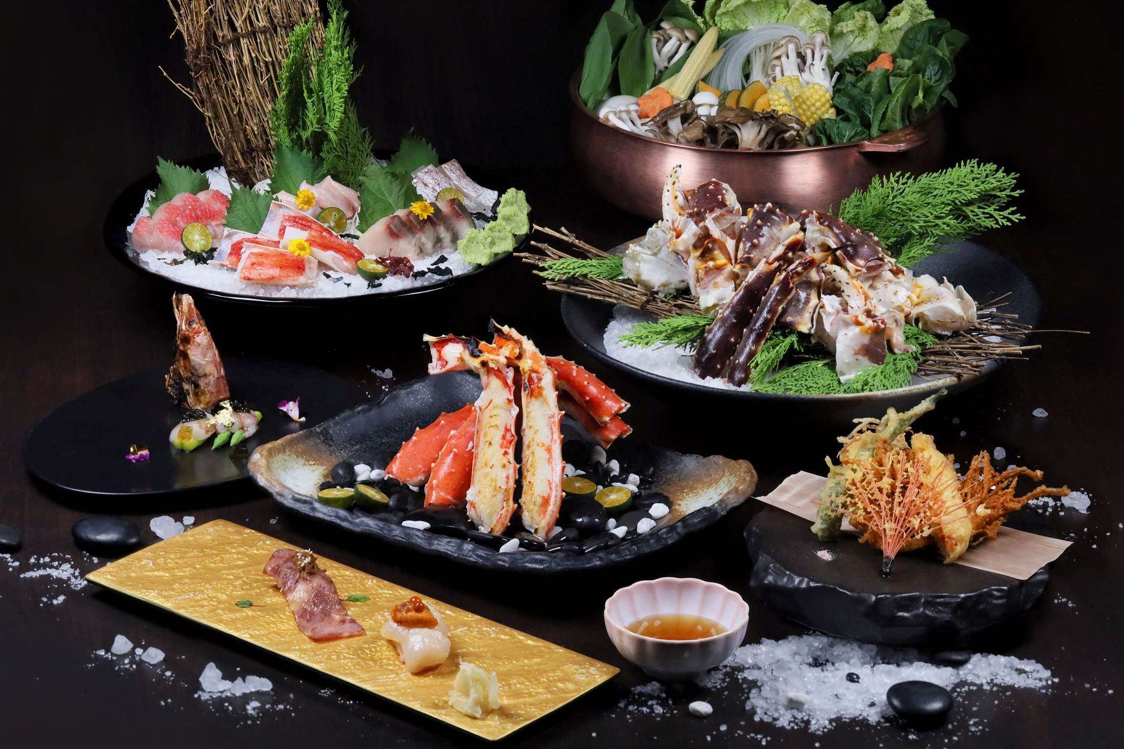 高雄,高雄萬豪酒店,京樂日本料理,日本料理,帝王蟹,萬豪酒店,海鮮,限量供應,帝王饗宴,螃蟹料理