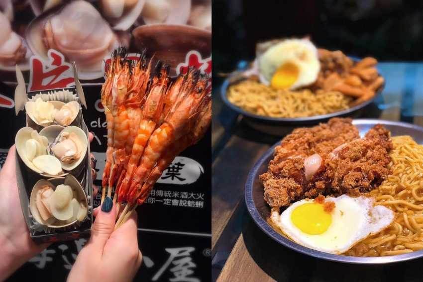 台中,夜市,逢甲夜市,小吃,明倫蛋餅,日船章魚小丸子,官芝霖大腸包小腸,朴大哥炸雞,海邊小屋,小小七手工湯包,激旨燒鳥,逢甲溫家地瓜球,逢甲夜市美食,逢甲夜市美食推薦