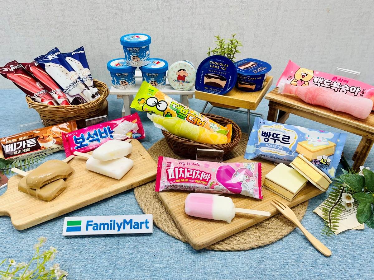 全家,全家便利商店,冰品,蠟筆小新,Kakao Friends,春水良品