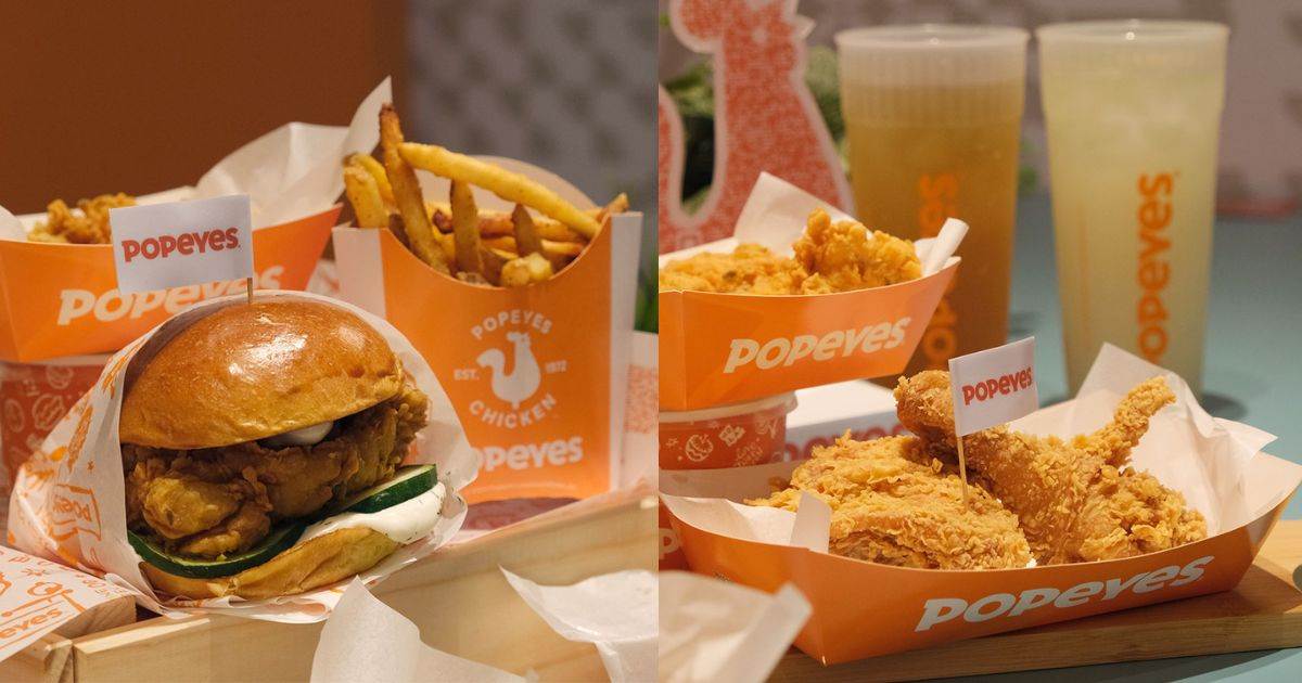 台北,台北美食,Popeyes,Popeyes許昌店,美式炸雞,速食,台北車站