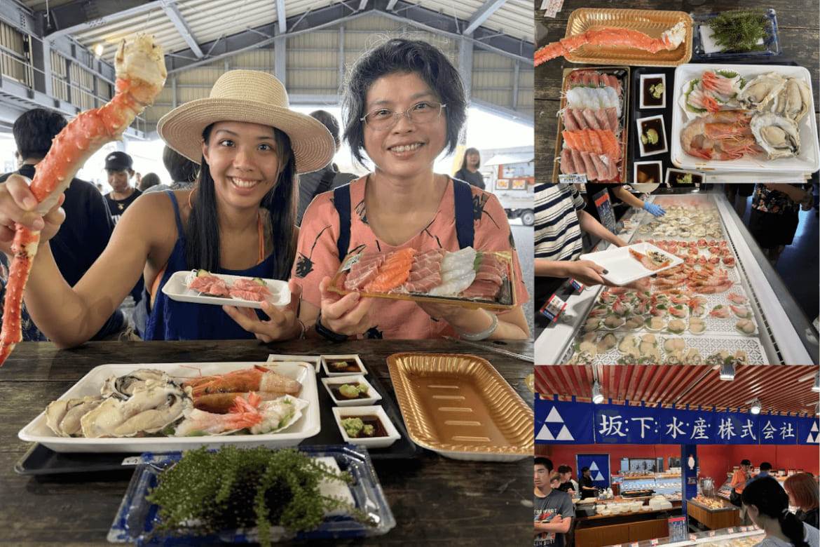 日本,沖繩,沖繩市場,沖繩美食,系滿魚市場,甜蝦,生蠔,生魚片,帝王蟹,海葡萄,海鮮,ASHIBINAA Outlete,玉泉洞,鐘乳石