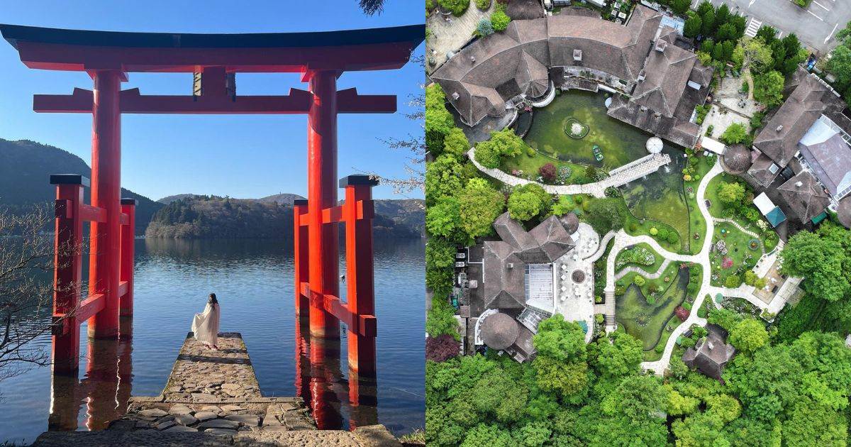 日本,神奈川,箱根,箱根景點,箱根遊船SORAKAZE,箱根海賊船,遊覽船,箱根玻璃之森美術館,箱根雕刻森林美術館,纜車,大涌谷,箱根湯寮,箱根神社,十國峠,小田原城址公園,蘆之湖