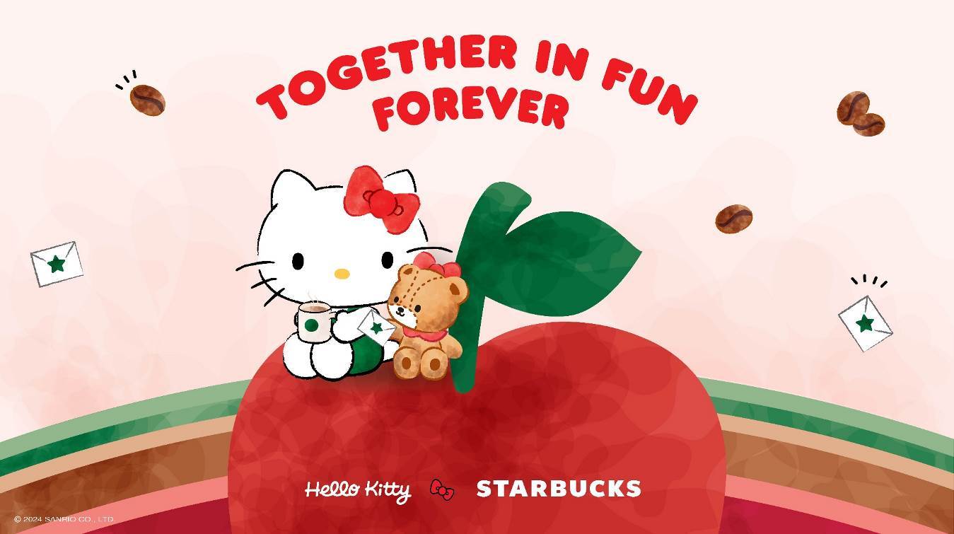 星巴克,Hello Kitty,聯名商品,三麗鷗,STARBUCKS