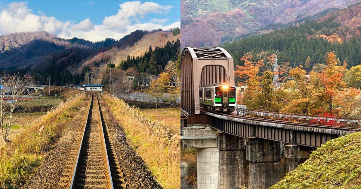 日本東北賞楓,東北楓葉,日本賞楓,秋田內陸線,只見線,東北賞楓,日本楓葉,日本觀光列車,觀光列車,賞楓列車,日本賞楓列車