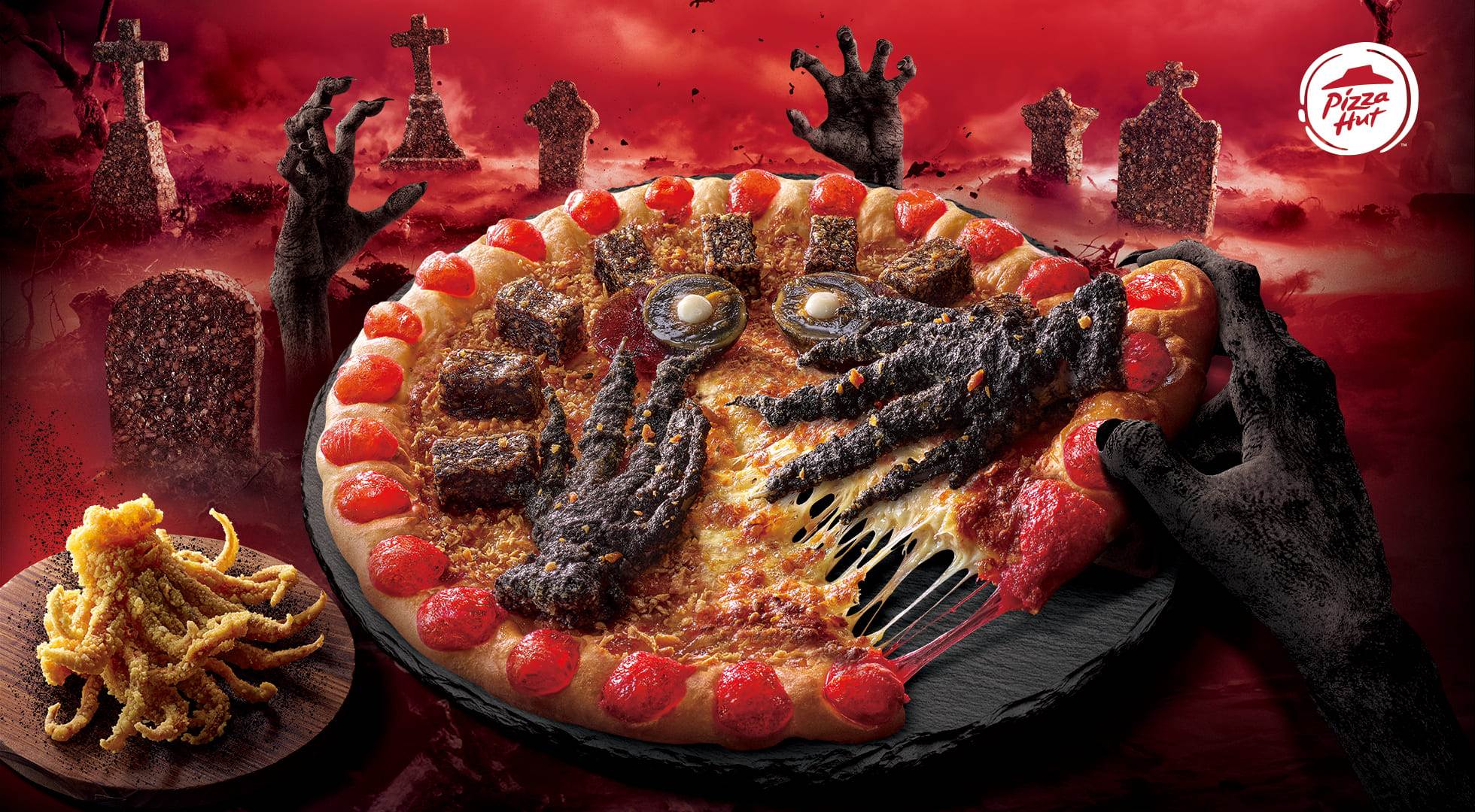 必勝客,pizza,pizzahut,萬聖節,披薩