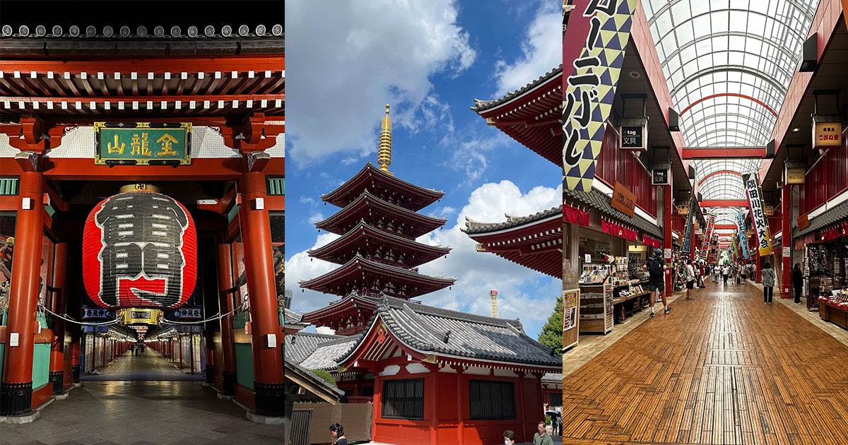 日本東京淺草寺美食、伴手禮推薦:必吃炸肉排、日式飯糰;必買隱藏版御守、限定淺草啤酒 ,,