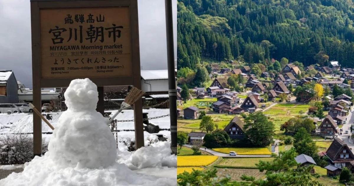 合掌村,蛭野高原野餐花園,飛驒高山老街,日本景點推薦,合掌村自駕攻略,白川鄉景點推薦,合掌村自駕路線推薦