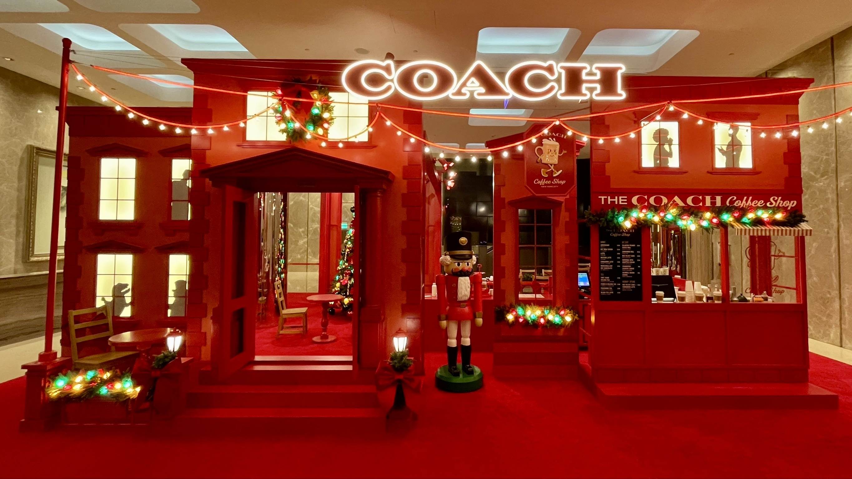 昇恆昌,COACH,COACH Café,聖誕節,耶誕節,聖誕節活動,聖誕節景點,聖誕景點,台北聖誕節