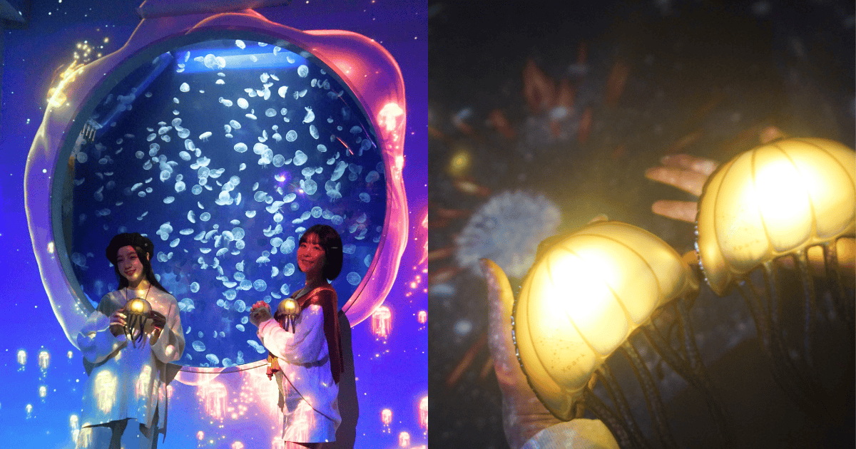 Xpark,光之海月,沉浸式體驗,光影藝術,Lantern Festival,Xpark光之海月by NAKED INC,Xpark光之海月,NAKED INC,桃園活動,桃園景點,桃園展覽,桃園燈會,桃園過年活動
