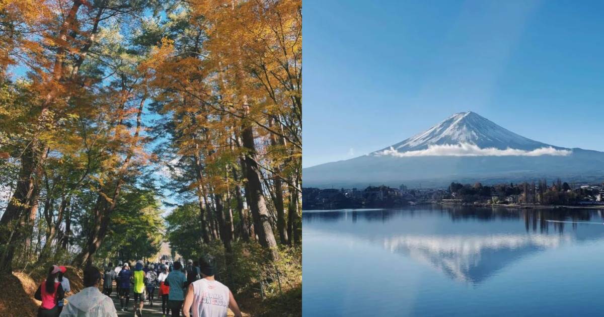 富士山馬拉松,河口湖景點