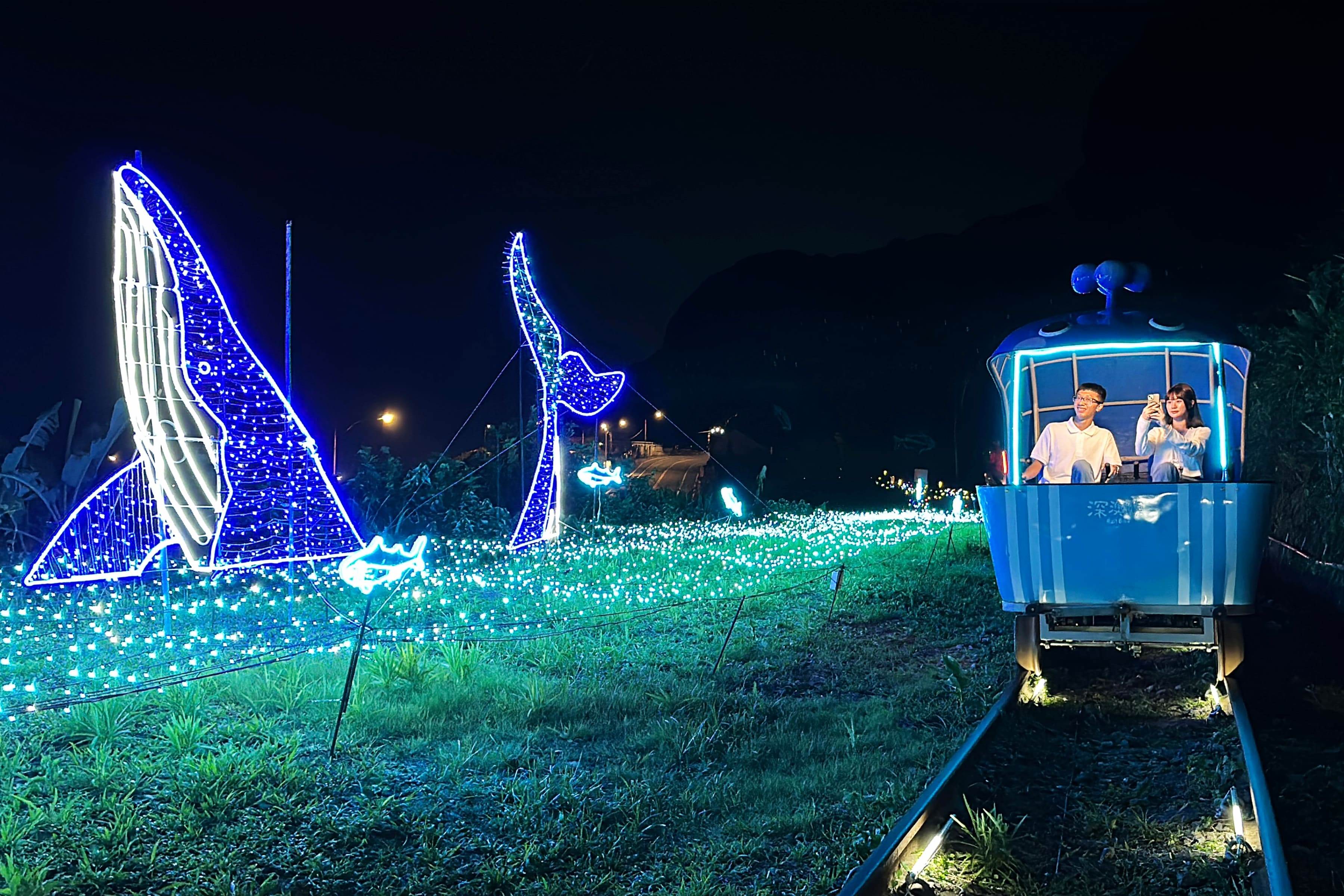 新北深澳鐵道自行車:燦爛夏夜山海騎「鯨」艷登場浪漫「騎」蹟啟程! ,,