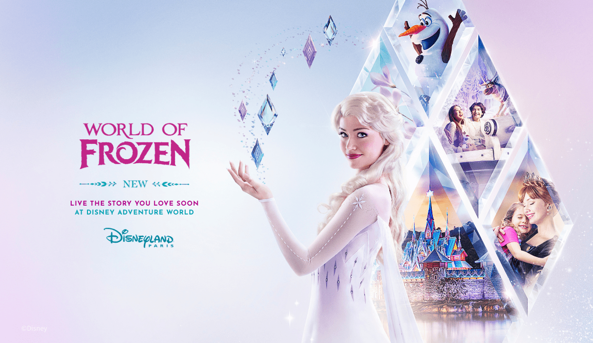 巴黎迪士尼樂園明年3月重磅升級!全新主題園區「冰雪奇緣世界」登場 ,,