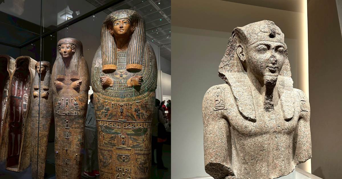 香港故宮文化博物館「古埃及文明大展—埃及博物館珍藏」盛大開幕! ,,