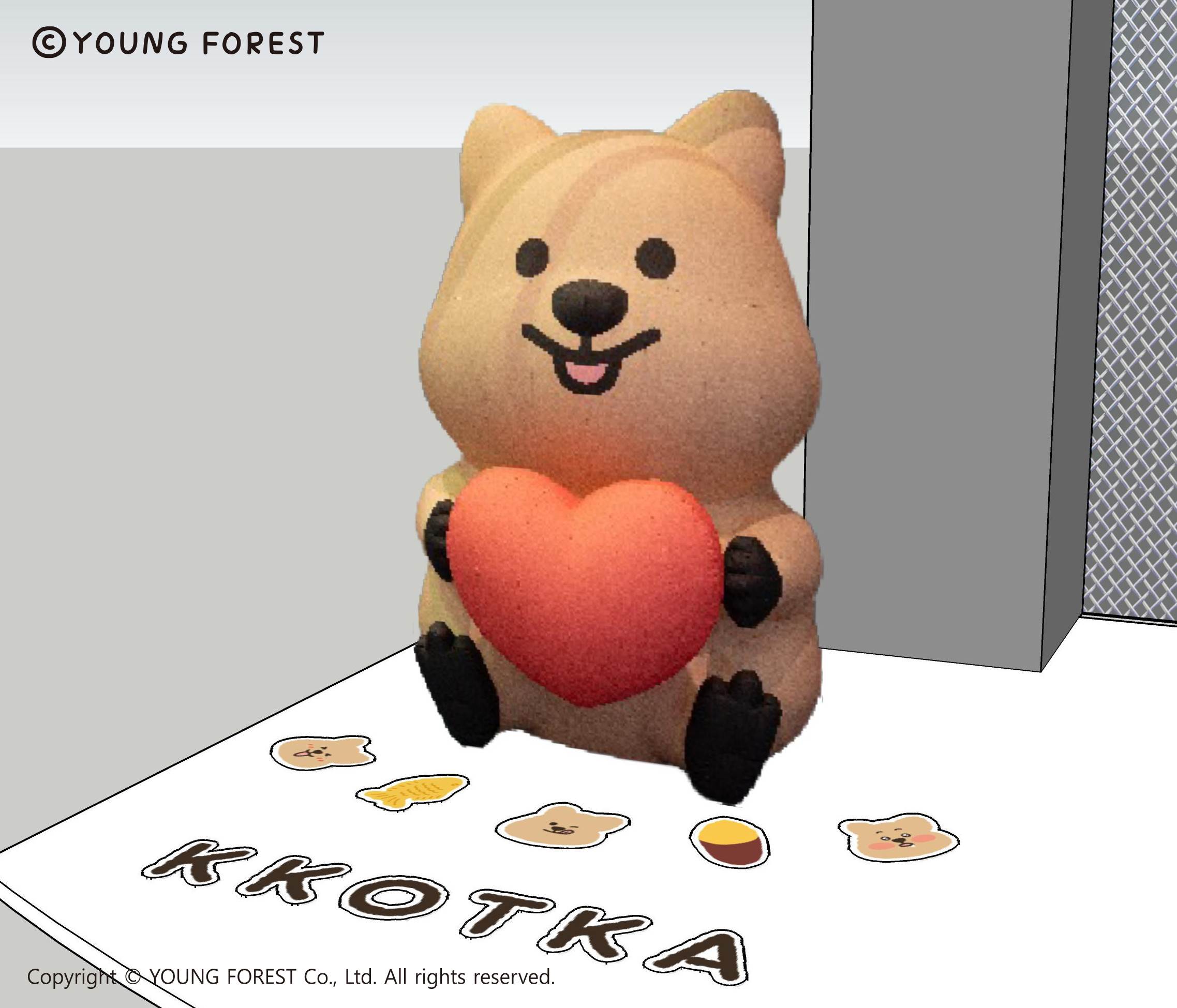 首登台!短尾矮袋鼠《勾卡KKOTKA快閃店》12/15 Dream Plaza登場! ,,