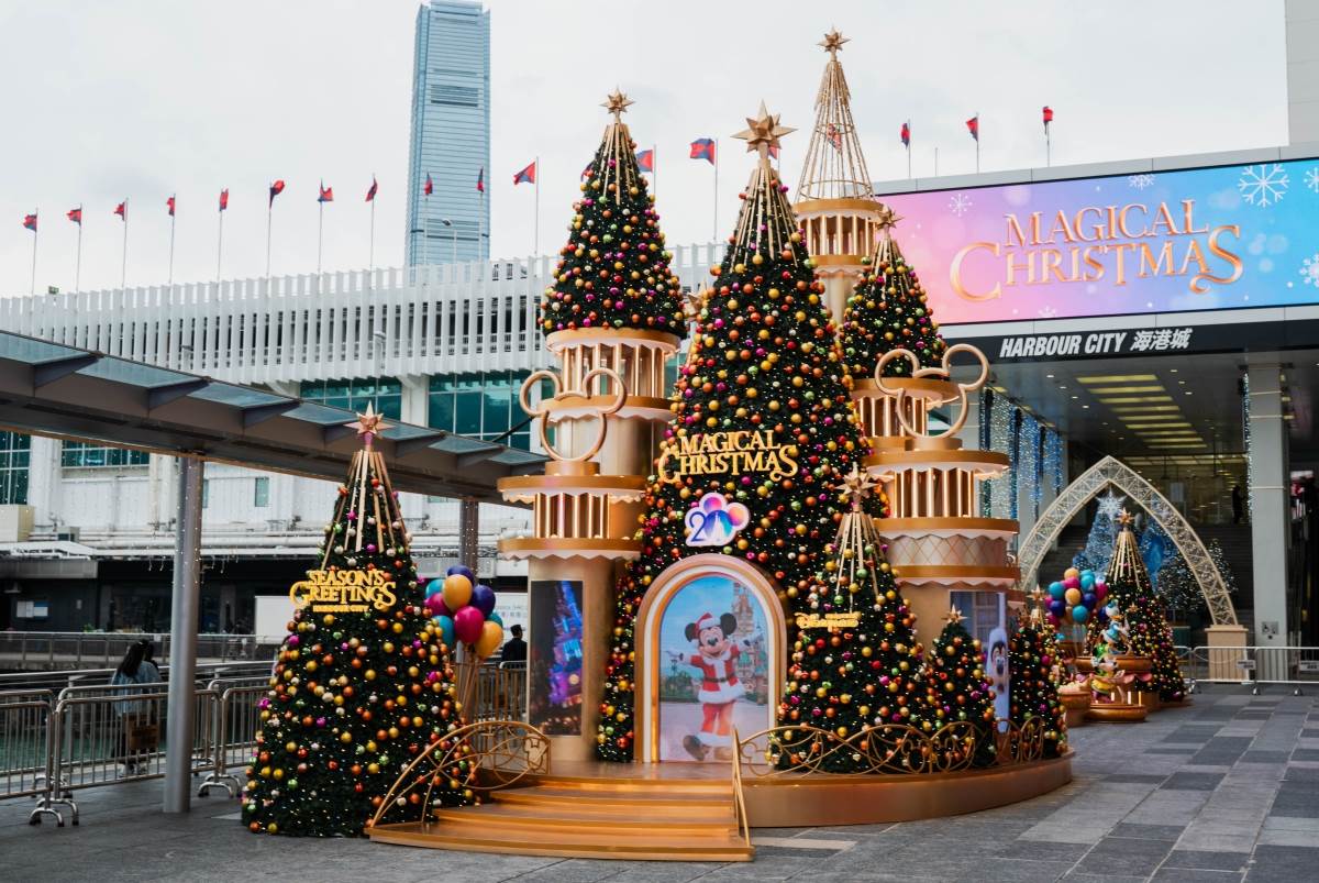 香港海港城X香港迪士尼樂園,打造全港最大規模聖誕活動! ,,