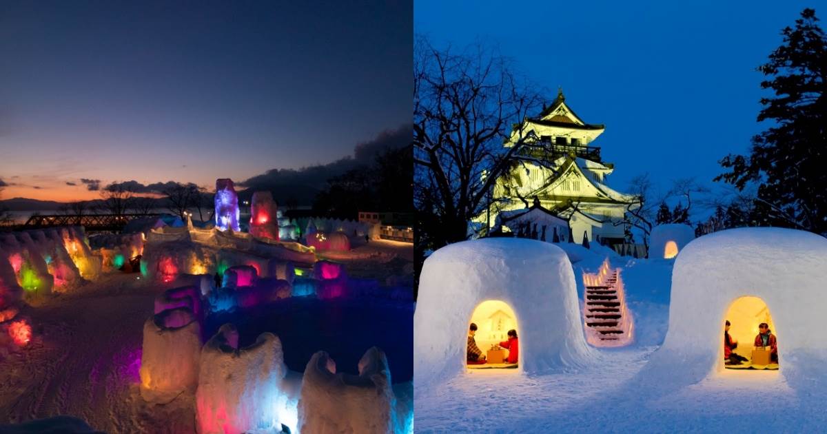 日本雪祭活動推薦:札幌雪祭、藏王樹冰祭,體驗日本冬季慶典 ,,