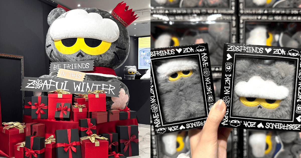 GD愛貓又來啦!《ZO&FRIENDS》台北冬季快閃店場景、商品一次看! ,,