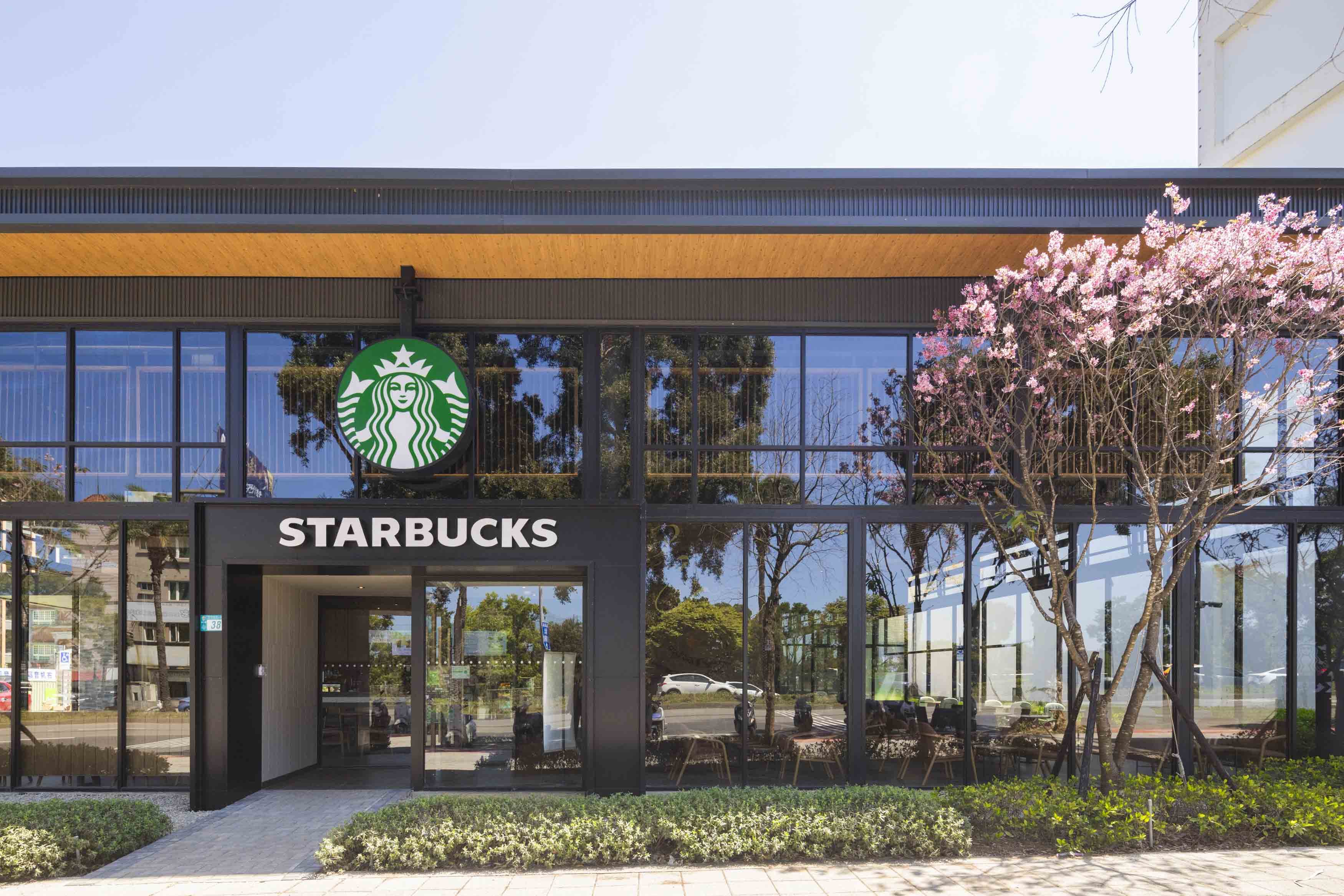 「星巴克林口文化北」門市3/16唯美開幕!雙北賞櫻門市一次看 ,,