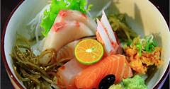 台北東嘉祥生魚片丼飯，捷運松江南京站7號出口，萍子推薦平價好吃百元有找的生魚片丼飯