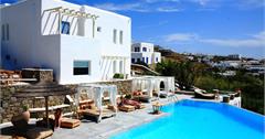 希臘自助行-Vencia Boutique Hotel米克諾斯住宿Mykonos ，每天俯瞰米克諾斯小鎮的浪漫，澎湃的早餐，愛琴海全收錄在眼前