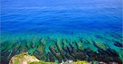 小琉球望海亭，無敵view海景，海天一線珊瑚裙礁，可見綠蠵龜游泳壯觀自然景觀，攝影人來小琉球必拍影像天堂