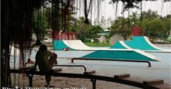 ■屏東■市區，【極限運動公園】的美麗與哀愁。