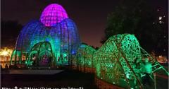 ■高雄■市區，重生的祝福《聚》【竹蚵地景藝術】在前鎮31期公園璀璨登場。