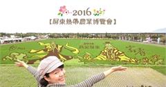 ■屏東■長治，霹靂布袋戲3D彩繪稻田現身2016【屏東熱帶農業博覽會】
