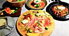 棧F-U Kitchen2店，萍子推薦捷運中山站晚餐套餐直火碳燒異國料理餐廳，中山站美式工業風餐廳聚會，近捷運中山站喝酒聊天好去處，中山站約會喝酒好去處，中山站直火碳烤料理