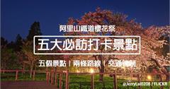 阿里山鐵道櫻花祭｜五大絕美打卡景點搶先看
