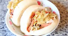 【台南】阿松割包：特別豬舌包，永樂市場必吃美食！