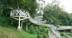★嘉義★【竹崎親水公園】野薑花仙子步道/天空走廊/杜鵑花仙子步道/兒童戲水區/弘景橋/千禧橋，親子同遊好去處。