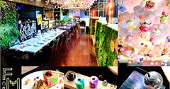 【大直】棧F.M.L Cafe花樣拿鐵，乾燥花雲朵餐廳、樂高，星際死星飲料，多款吸睛視覺系飲品及療癒系創意調酒，台北約會餐廳，大直新夯店，號稱最夢幻咖啡廳。