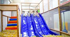《彰化鹿港》彩色王國親子餐廳(鹿兒島館)。兒童最愛室內歡樂城堡大型遊戲室,鹿港第一家大型親子餐廳